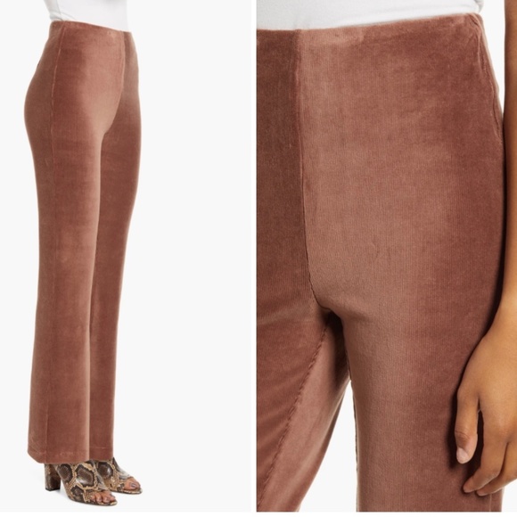 Lysse Pants - NWT LYSSÉ Lysse Somerset Baby Corduroy Bootleg Pants In Picante Burnt Siena XL